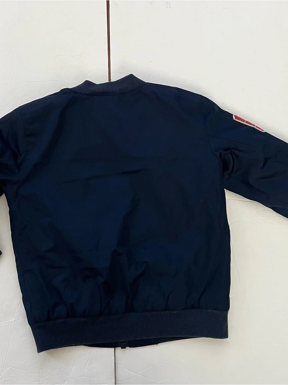 Thomas & Friends boys Navy Blue Explorer Patch Bomber Jacket
